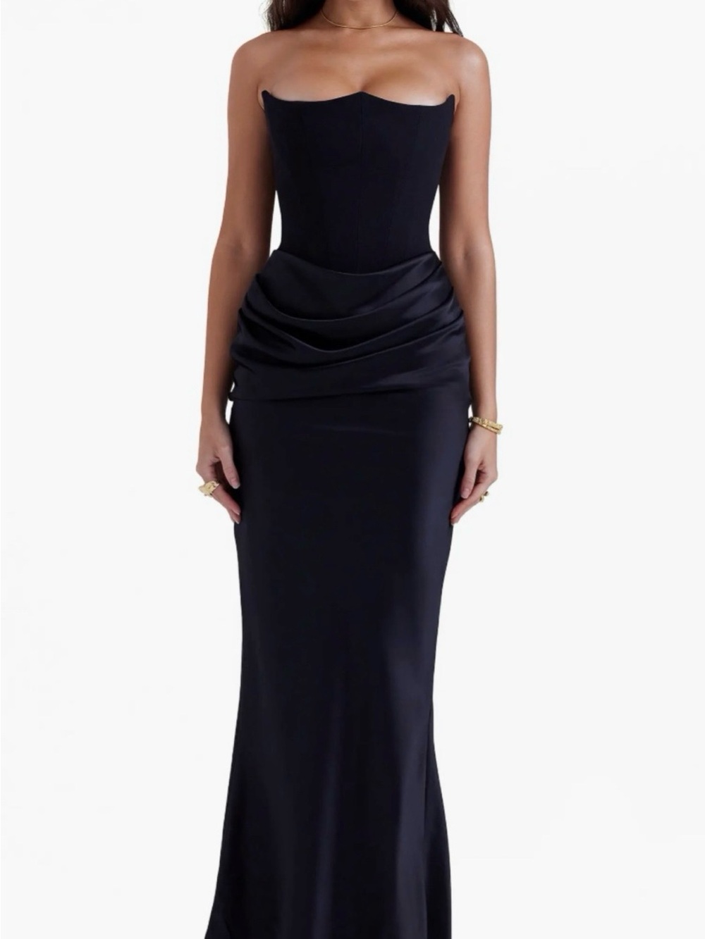 House of CB Persephone Strapless Evening Dress